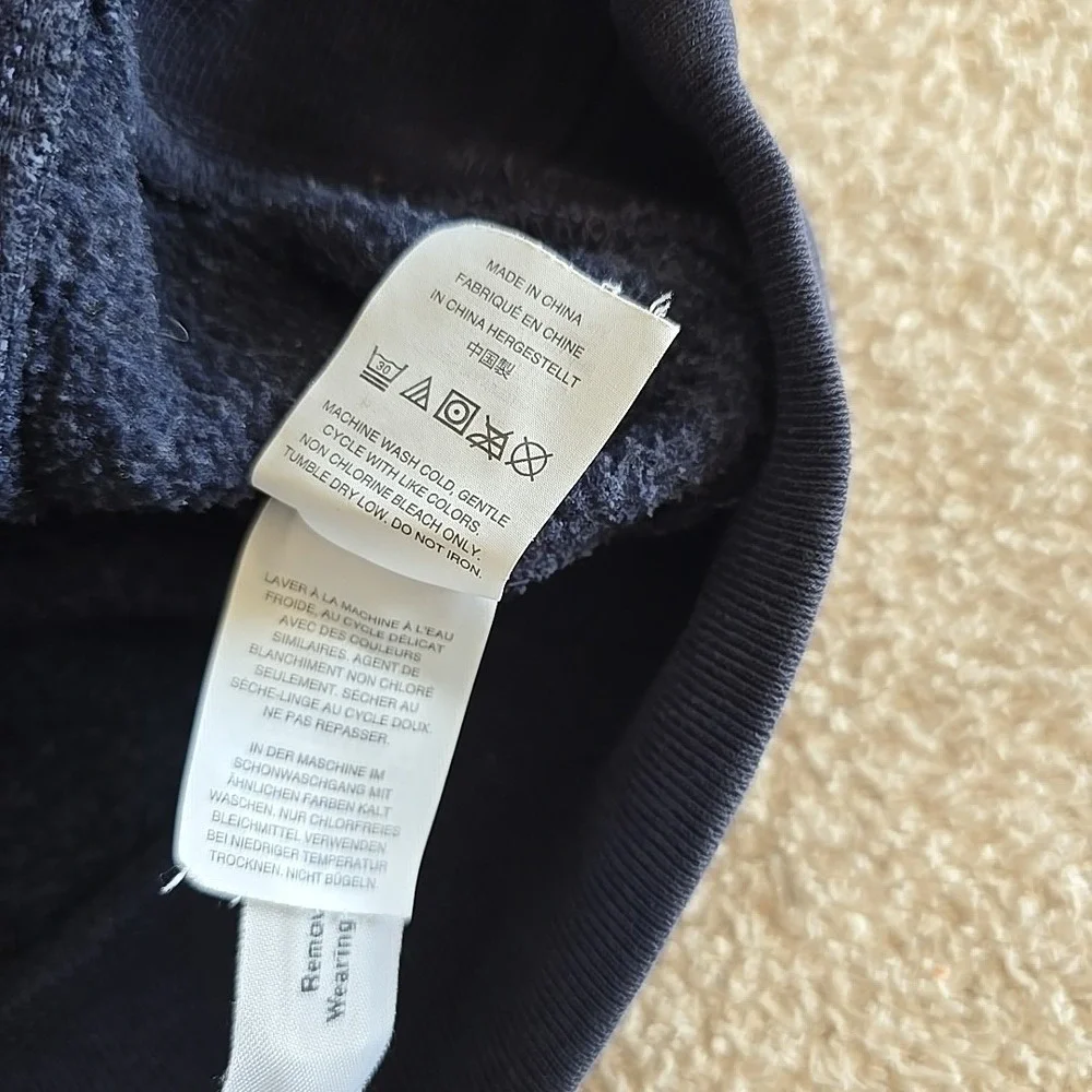 J Crew 1/2 Zip Pullover Knit Sweater Blue‎ Men's Size M Classy Preppy